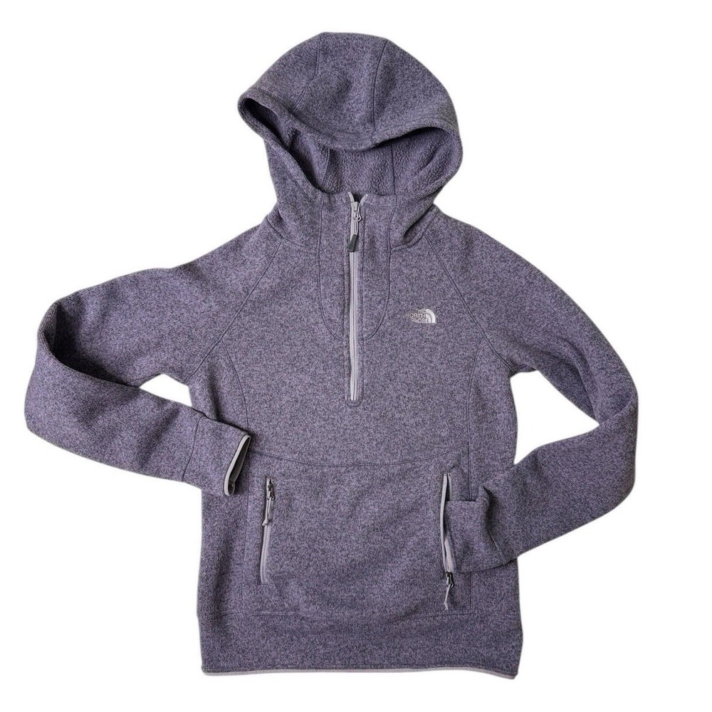 The North Face Womens Crescent Sunset Pullover Hoodie Fleece S Sweater 1/2 Zip